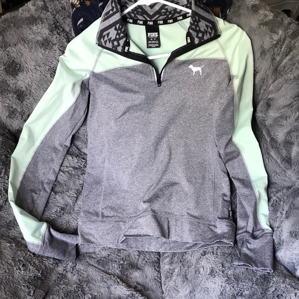 Victorious secret pink XS quarter zip